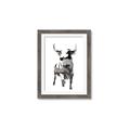 Picture of Ink Bull  _GroupedProduct_Rectangle_Portrait_Framed_Matted_