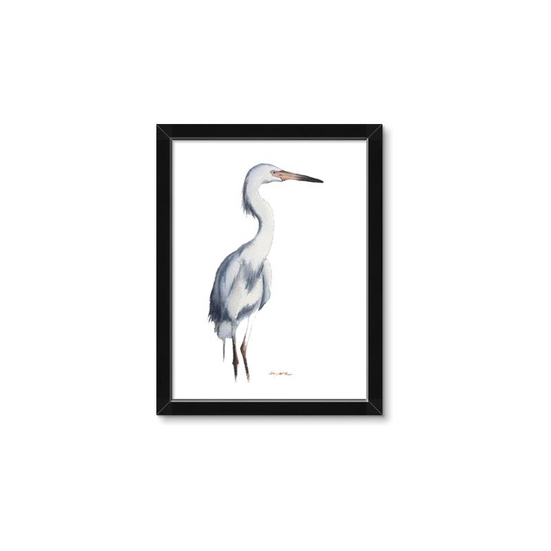 Picture of Egret I  _GroupedProduct_Rectangle_Portrait_Framed_Matted_
