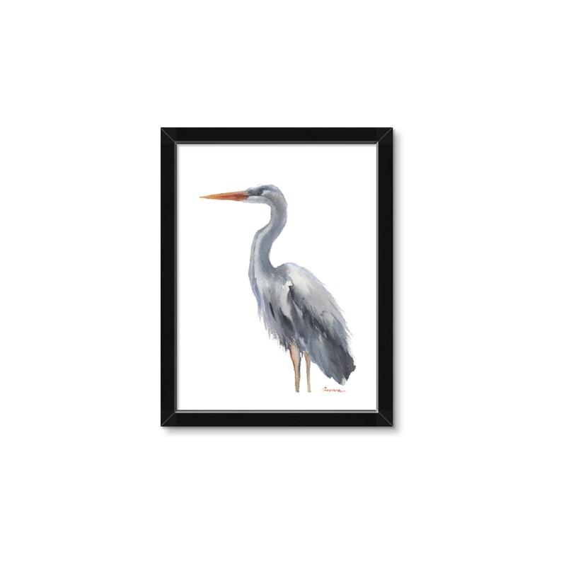 Picture of Egret II  _GroupedProduct_Rectangle_Portrait_Framed_Matted_
