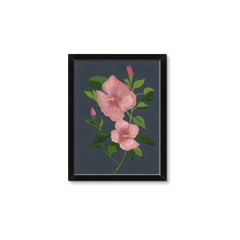 Picture of Pink Tropical Flower _GroupedProduct_Rectangle_Portrait_Framed_Matted_
