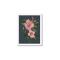 Picture of Pink Tropical Flower _GroupedProduct_Rectangle_Portrait_Framed_Matted_