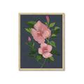 Picture of Pink Tropical Flower _GroupedProduct_Rectangle_Portrait_Framed_Matted_