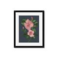 Picture of Pink Tropical Flower _GroupedProduct_Rectangle_Portrait_Framed_Matted_