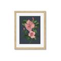 Picture of Pink Tropical Flower _GroupedProduct_Rectangle_Portrait_Framed_Matted_