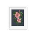 Picture of Pink Tropical Flower _GroupedProduct_Rectangle_Portrait_Framed_Matted_