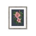 Picture of Pink Tropical Flower _GroupedProduct_Rectangle_Portrait_Framed_Matted_