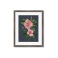 Picture of Pink Tropical Flower _GroupedProduct_Rectangle_Portrait_Framed_Matted_