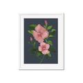 Picture of Pink Tropical Flower _GroupedProduct_Rectangle_Portrait_Framed_Matted_