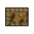Picture of Sunflower In The Evening I _GroupedProduct_Rectangle_Landscape_Framed_Matted_