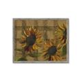 Picture of Sunflower In The Evening I _GroupedProduct_Rectangle_Landscape_Framed_Matted_