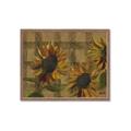 Picture of Sunflower In The Evening I _GroupedProduct_Rectangle_Landscape_Framed_Matted_