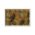 Picture of Sunflower In The Evening I _GroupedProduct_Rectangle_Landscape_Framed_Matted_