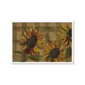 Picture of Sunflower In The Evening I _GroupedProduct_Rectangle_Landscape_Framed_Matted_