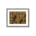 Picture of Sunflower In The Evening I _GroupedProduct_Rectangle_Landscape_Framed_Matted_