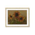 Picture of Sunflower In The Evening II _GroupedProduct_Rectangle_Landscape_Framed_Matted_