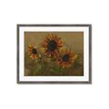 Picture of Sunflower In The Evening II _GroupedProduct_Rectangle_Landscape_Framed_Matted_