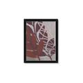 Picture of Leafy Brown _GroupedProduct_Rectangle_Portrait_Framed_Matted_