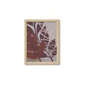 Picture of Leafy Brown _GroupedProduct_Rectangle_Portrait_Framed_Matted_