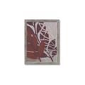 Picture of Leafy Brown _GroupedProduct_Rectangle_Portrait_Framed_Matted_