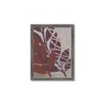 Picture of Leafy Brown _GroupedProduct_Rectangle_Portrait_Framed_Matted_