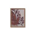 Picture of Leafy Brown _GroupedProduct_Rectangle_Portrait_Framed_Matted_