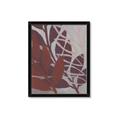 Picture of Leafy Brown _GroupedProduct_Rectangle_Portrait_Framed_Matted_