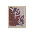 Picture of Leafy Brown _GroupedProduct_Rectangle_Portrait_Framed_Matted_