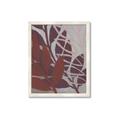 Picture of Leafy Brown _GroupedProduct_Rectangle_Portrait_Framed_Matted_