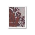 Picture of Leafy Brown _GroupedProduct_Rectangle_Portrait_Framed_Matted_
