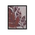 Picture of Leafy Brown _GroupedProduct_Rectangle_Portrait_Framed_Matted_