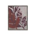 Picture of Leafy Brown _GroupedProduct_Rectangle_Portrait_Framed_Matted_