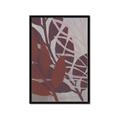 Picture of Leafy Brown _GroupedProduct_Rectangle_Portrait_Framed_Matted_