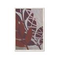 Picture of Leafy Brown _GroupedProduct_Rectangle_Portrait_Framed_Matted_