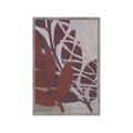 Picture of Leafy Brown _GroupedProduct_Rectangle_Portrait_Framed_Matted_