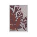 Picture of Leafy Brown _GroupedProduct_Rectangle_Portrait_Framed_Matted_