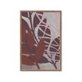 Picture of Leafy Brown _GroupedProduct_Rectangle_Portrait_Framed_Matted_