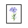Picture of Purple Petunia I _GroupedProduct_Rectangle_Portrait_Framed_Matted_