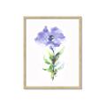Picture of Purple Petunia I _GroupedProduct_Rectangle_Portrait_Framed_Matted_