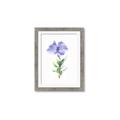 Picture of Purple Petunia I _GroupedProduct_Rectangle_Portrait_Framed_Matted_
