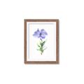 Picture of Purple Petunia I _GroupedProduct_Rectangle_Portrait_Framed_Matted_