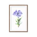 Picture of Purple Petunia I _GroupedProduct_Rectangle_Portrait_Framed_Matted_