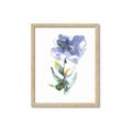 Picture of Purple Petunia II _GroupedProduct_Rectangle_Portrait_Framed_Matted_