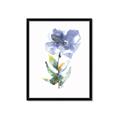 Picture of Purple Petunia II _GroupedProduct_Rectangle_Portrait_Framed_Matted_