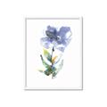 Picture of Purple Petunia II _GroupedProduct_Rectangle_Portrait_Framed_Matted_