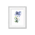 Picture of Purple Petunia II _GroupedProduct_Rectangle_Portrait_Framed_Matted_