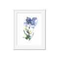 Picture of Purple Petunia II _GroupedProduct_Rectangle_Portrait_Framed_Matted_