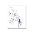 Picture of Flowering Tree Twigs I _GroupedProduct_Rectangle_Portrait_Framed_Matted_