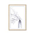 Picture of Flowering Tree Twigs I _GroupedProduct_Rectangle_Portrait_Framed_Matted_