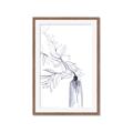 Picture of Flowering Tree Twigs I _GroupedProduct_Rectangle_Portrait_Framed_Matted_