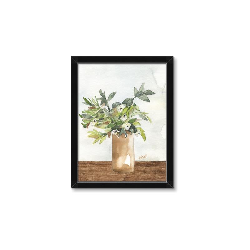 Picture of Potted Greens II _GroupedProduct_Rectangle_Portrait_Framed_Matted_